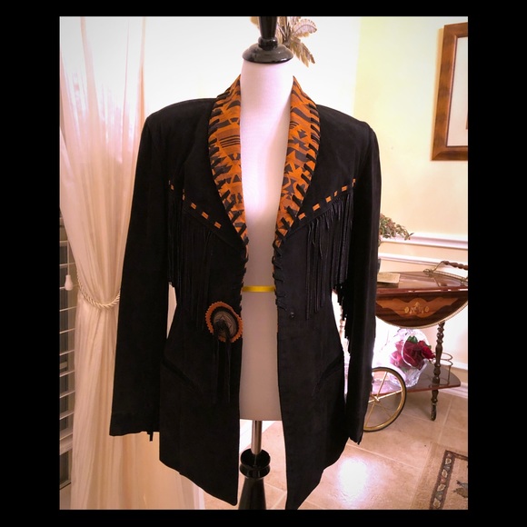 Phoenix U.S.A. Jackets & Blazers - Phoenix U.S.A. Fringe Leather Jacket 🎀HP🎀